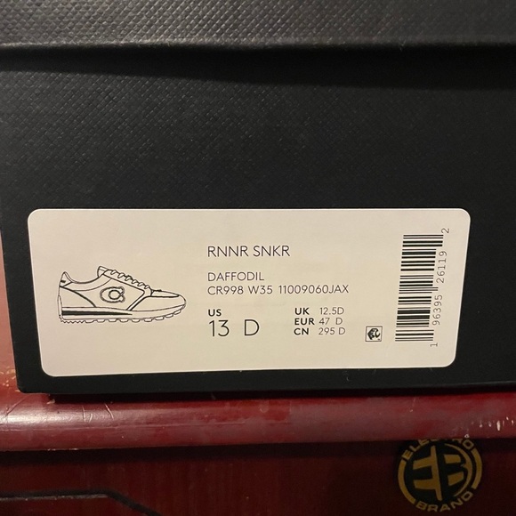 Coach Mens Runner Puffy Sneaker Authentic - Picture 5 of 6